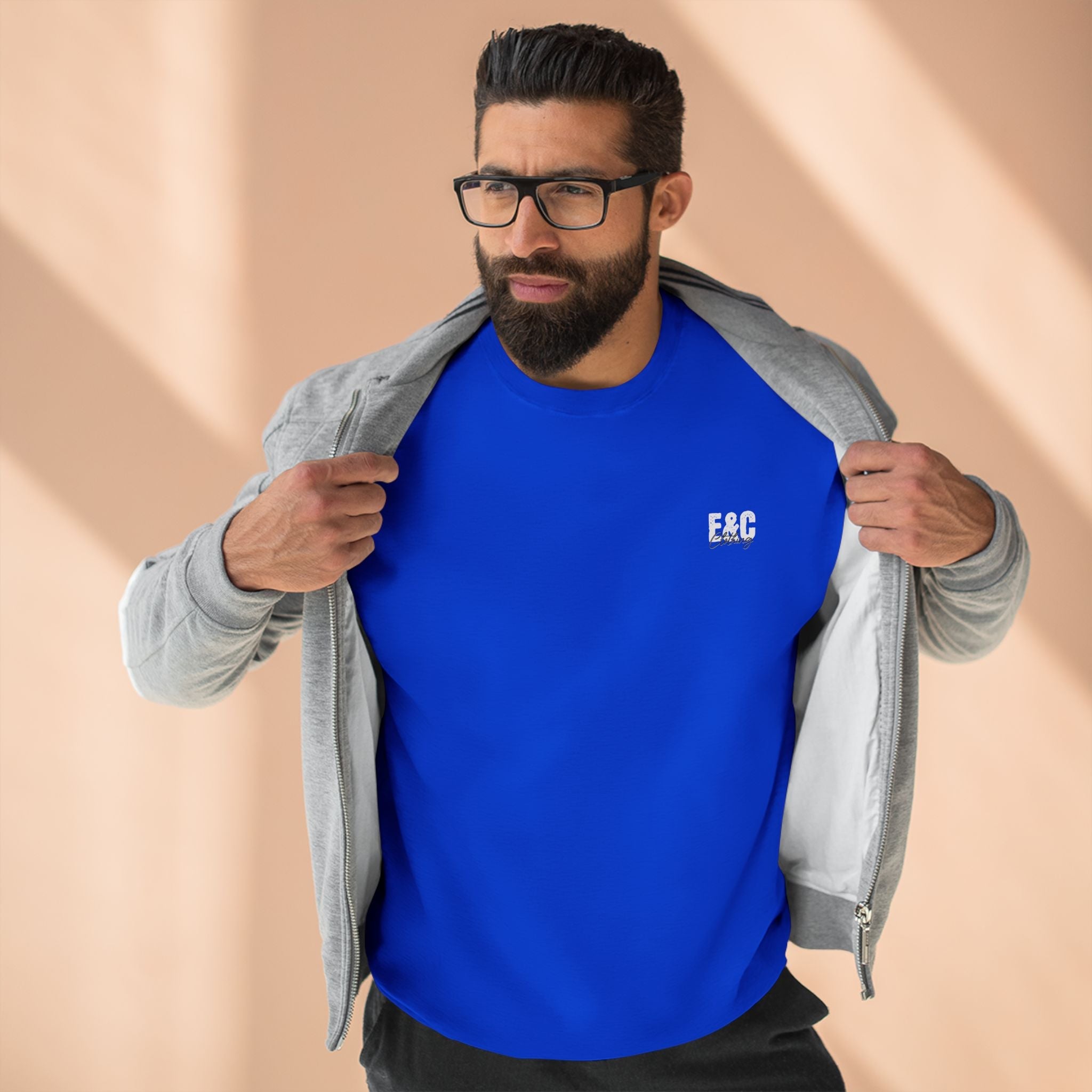 “World Domination Blueprint Crewneck” Printify