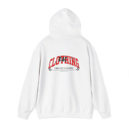 “Timeless Elegance” E&C Back Print Hoodie