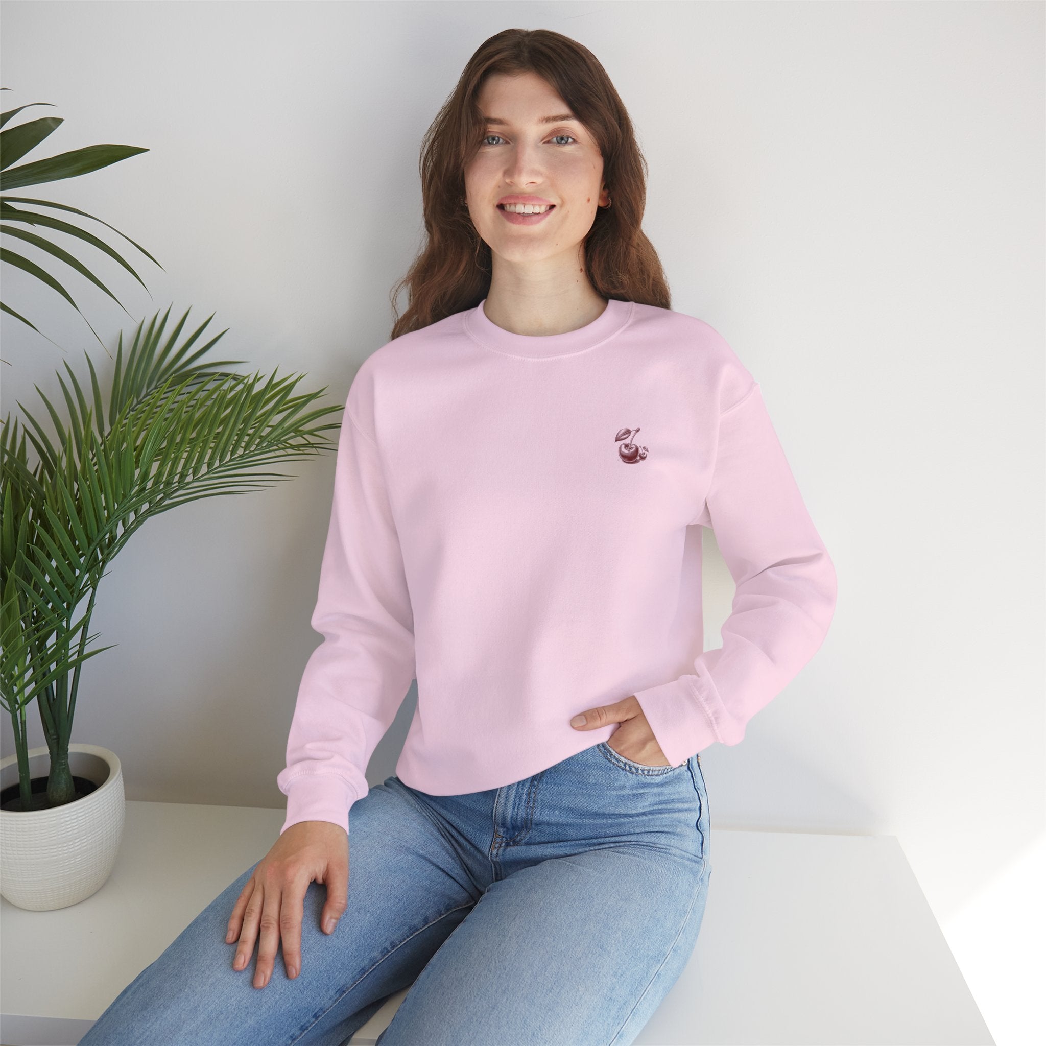 My Delicious Cherry Crewneck Printify