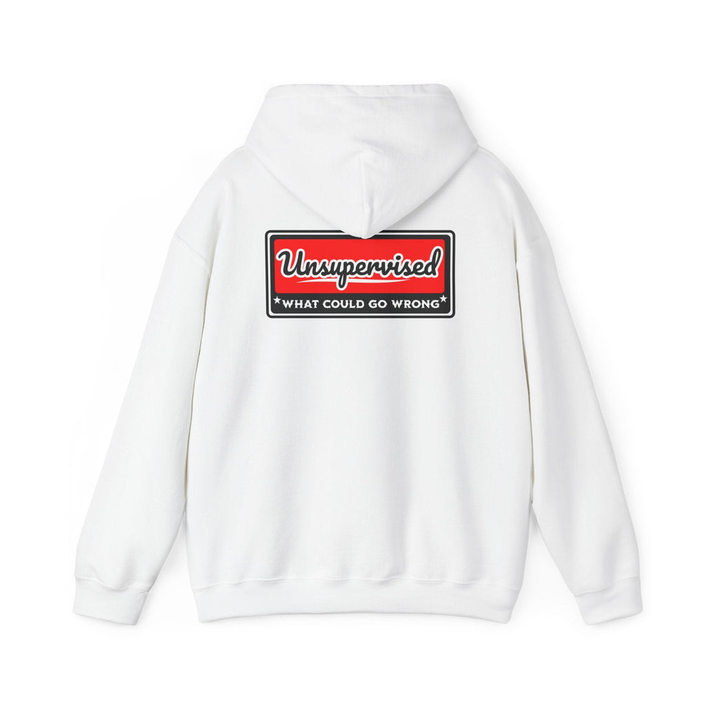 Unsupervised “What Could Go Wrong?” Hoodie Printify