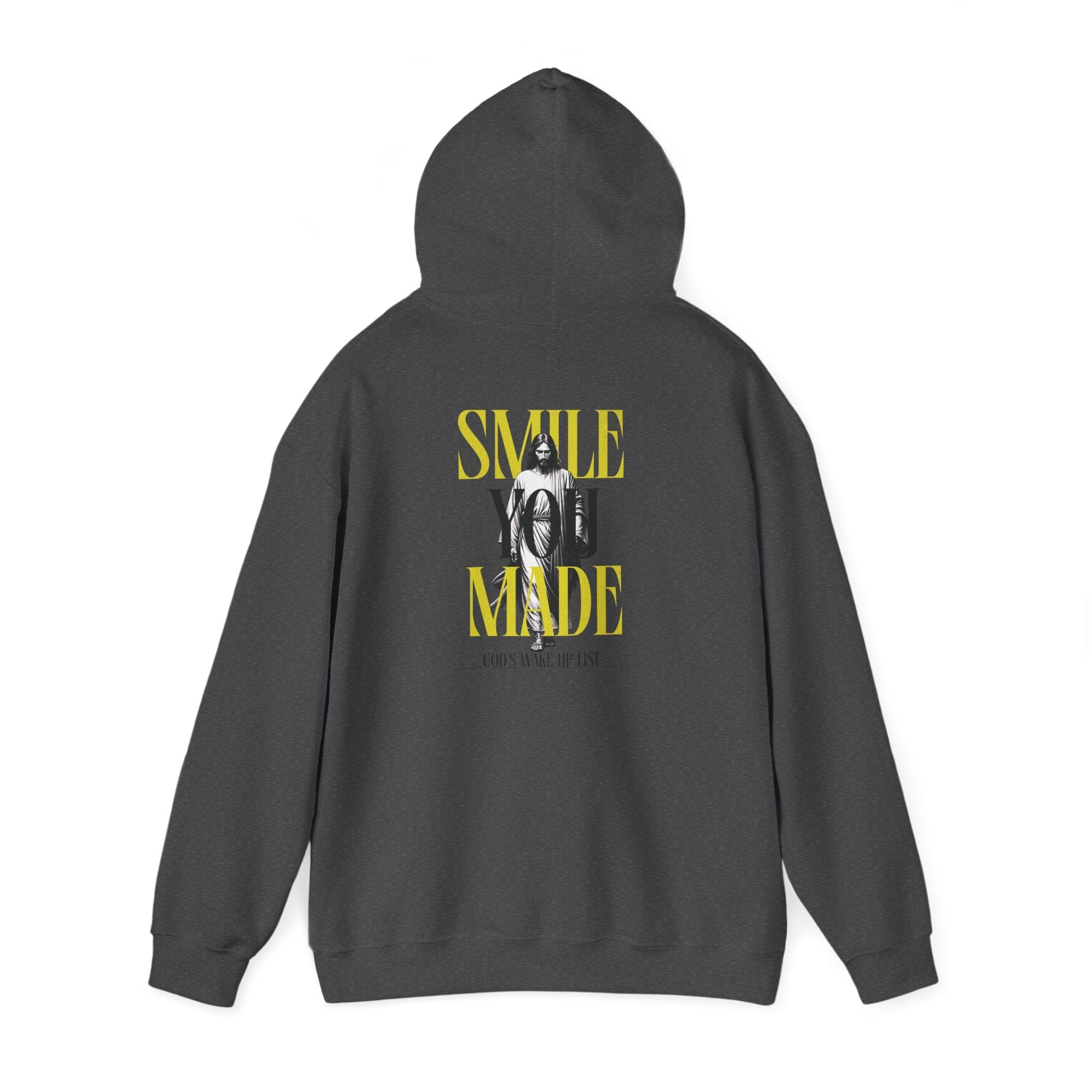 Smile, You Made God’s Wake-Up List Hoodie Printify