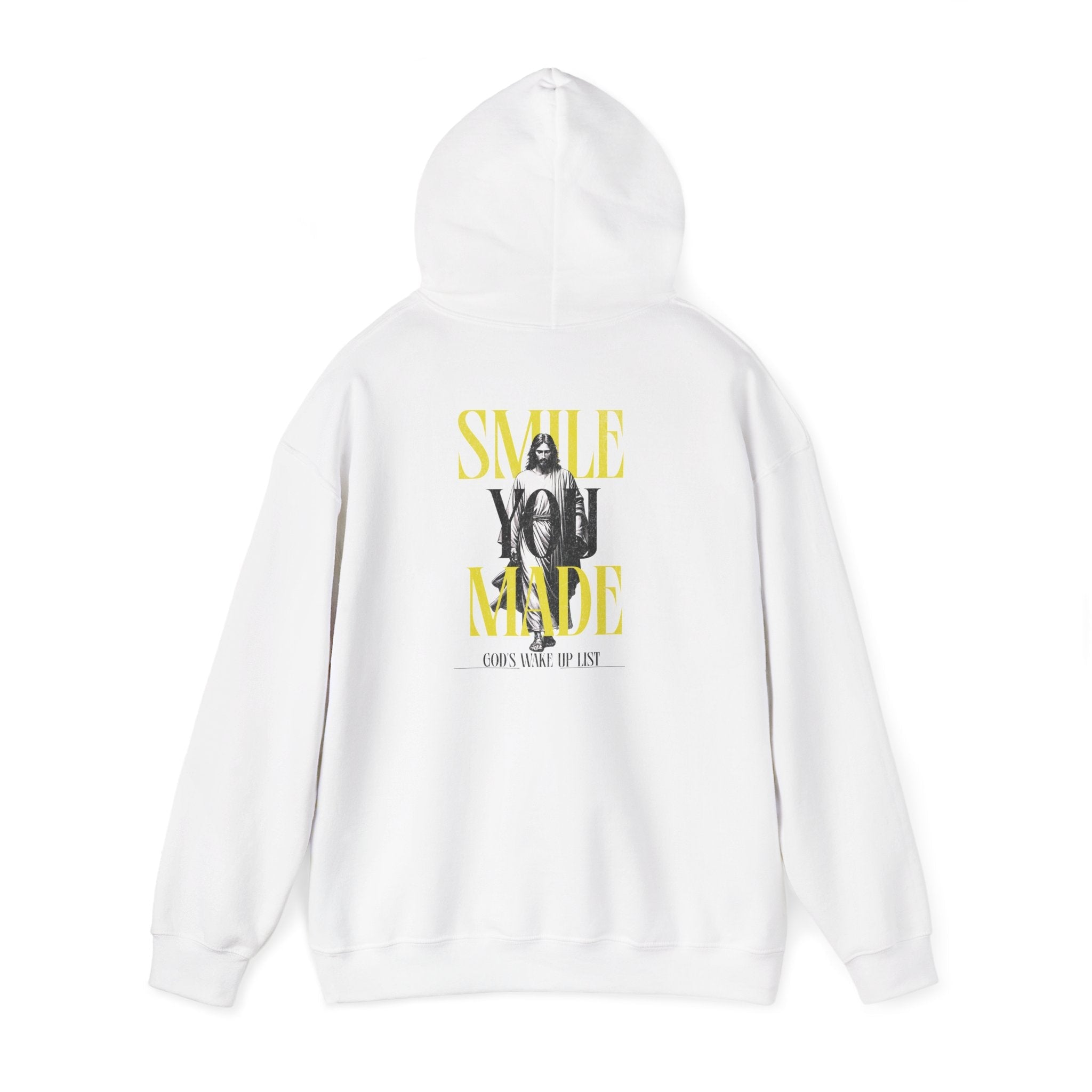 Smile, You Made God’s Wake-Up List Hoodie Printify