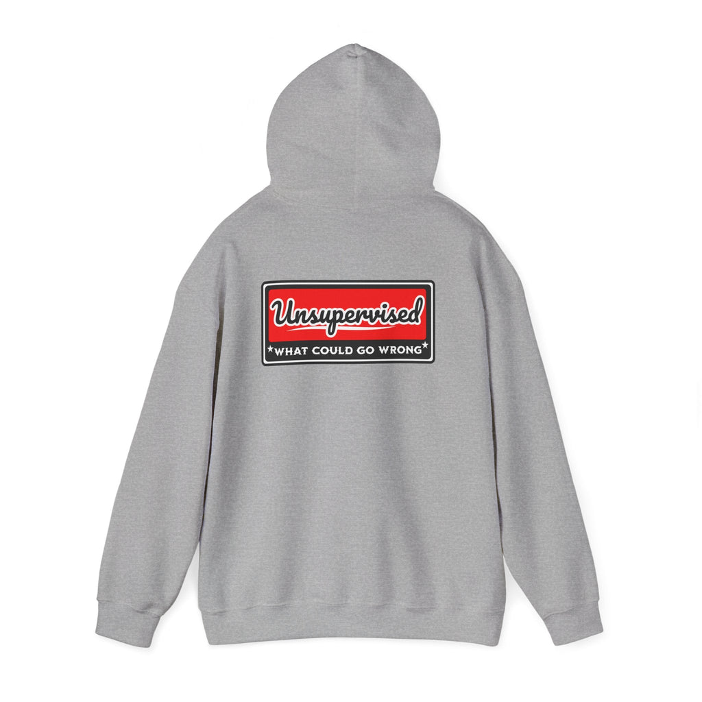 Unsupervised “What Could Go Wrong?” Hoodie Printify