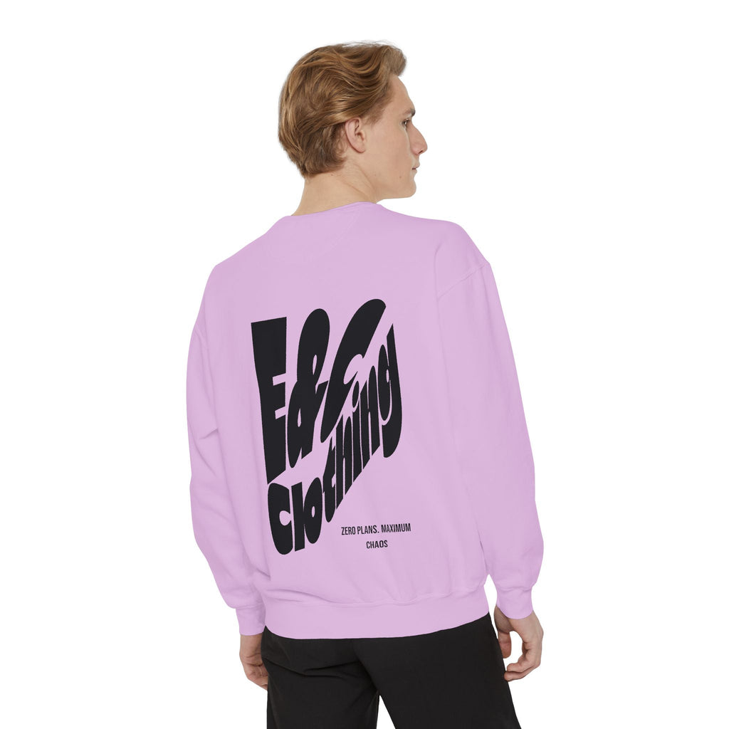 ⚡ E&C CLOTHING — Zero Plans. Maximum Chaos Crewneck ⚡ Printify