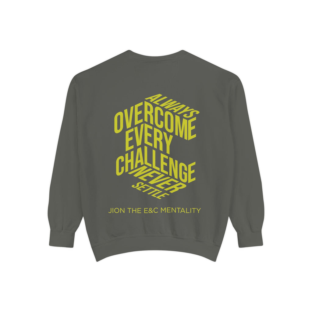 Always Overcome Every Challenge Crewneck Printify