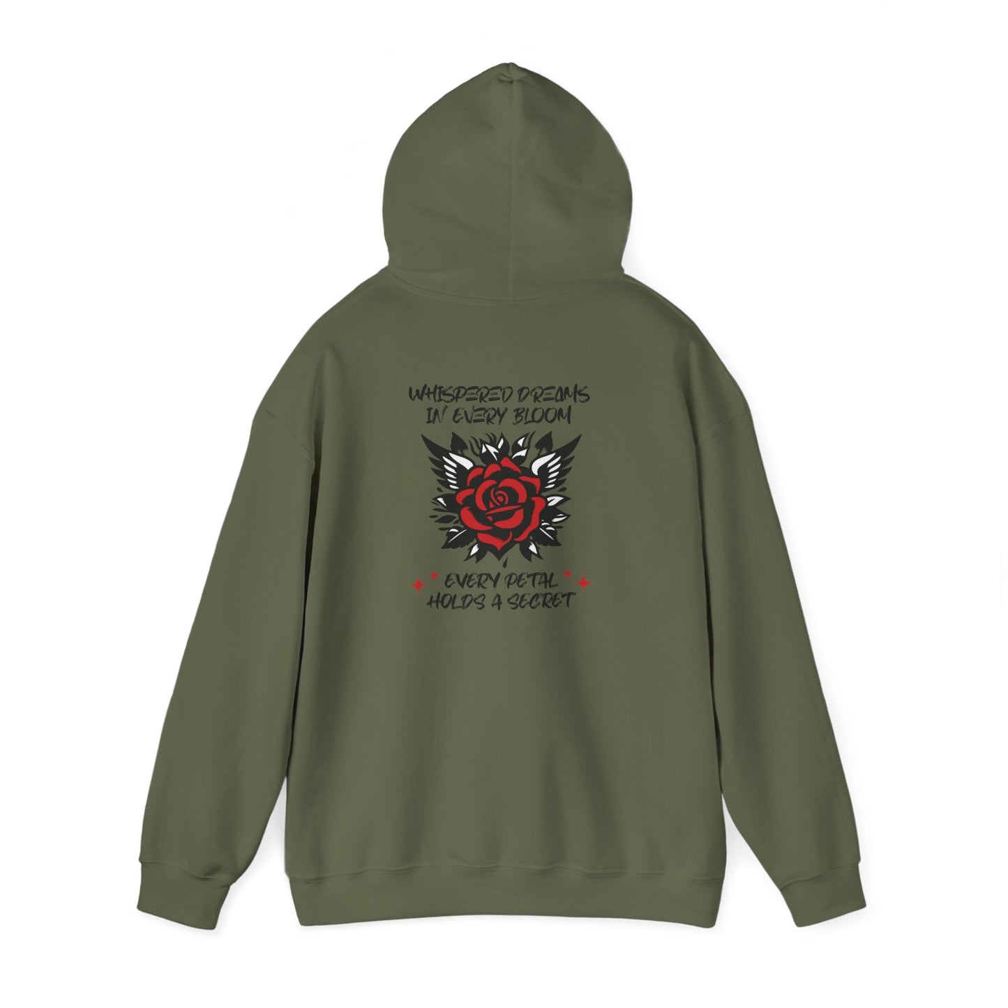 Whispered Dreams Rose Hoodie