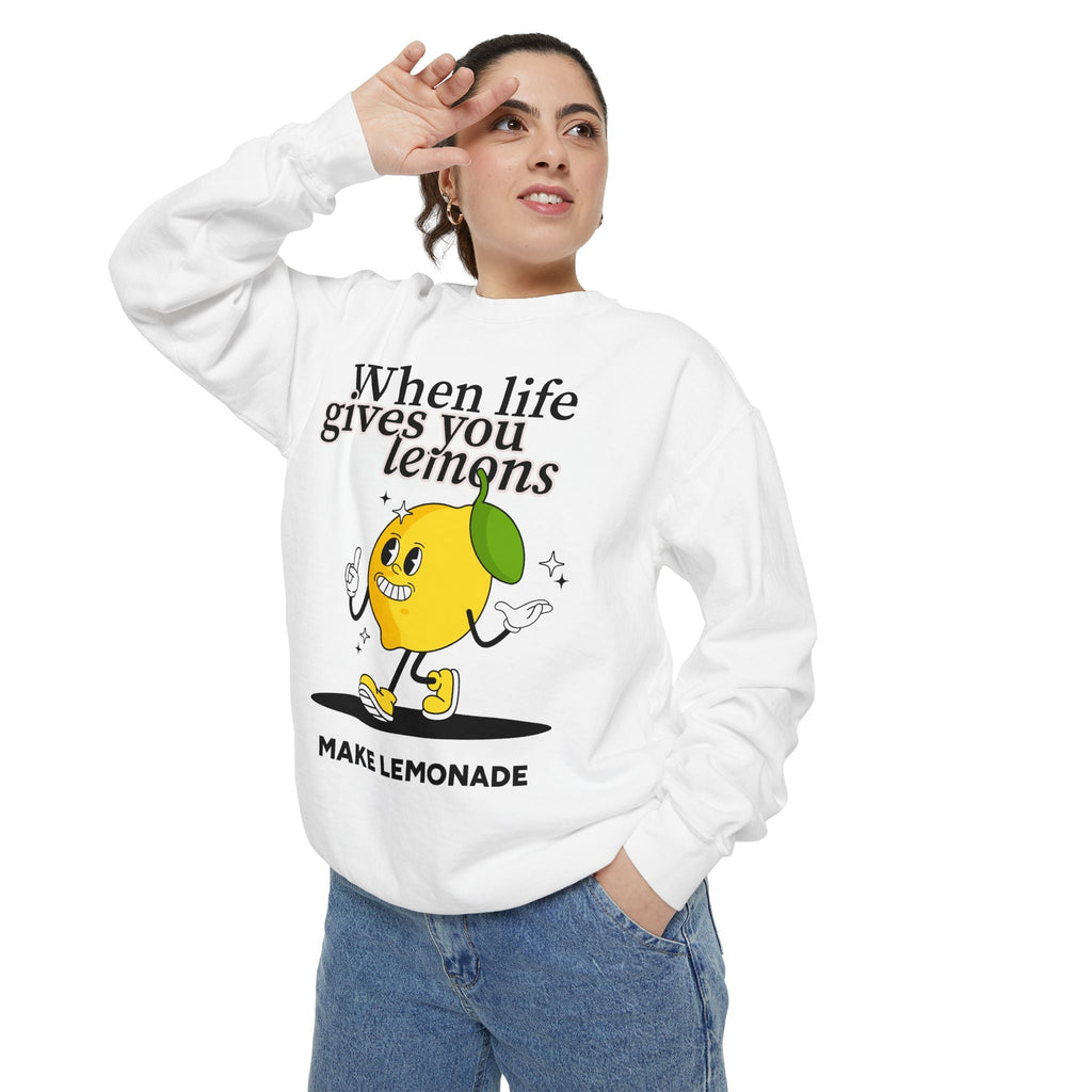 🍋 When Life Gives You Lemons Crewneck 🍋 Printify