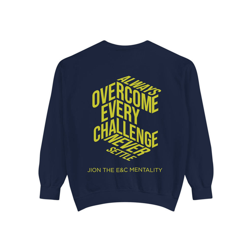 Always Overcome Every Challenge Crewneck Printify