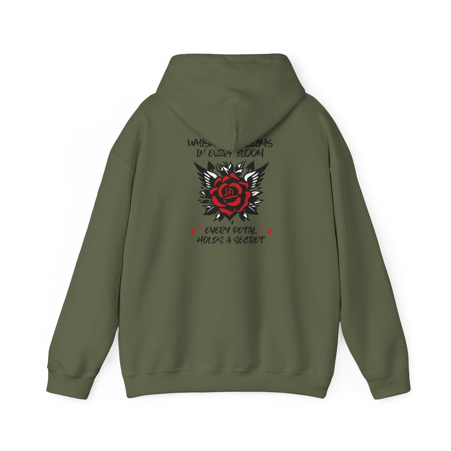 Whispered Dreams Rose Hoodie