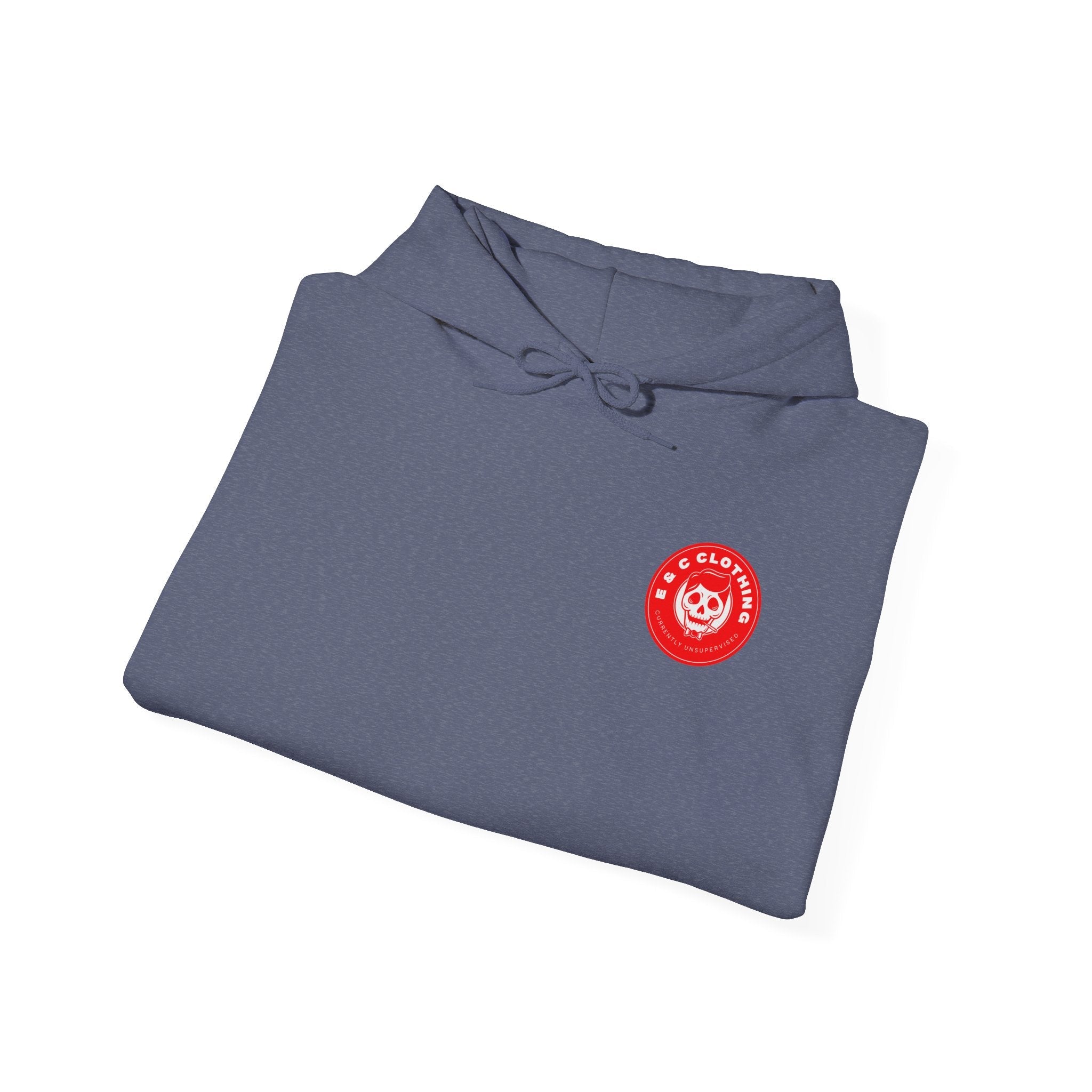 “Timeless Elegance” E&C Back Print Hoodie Printify