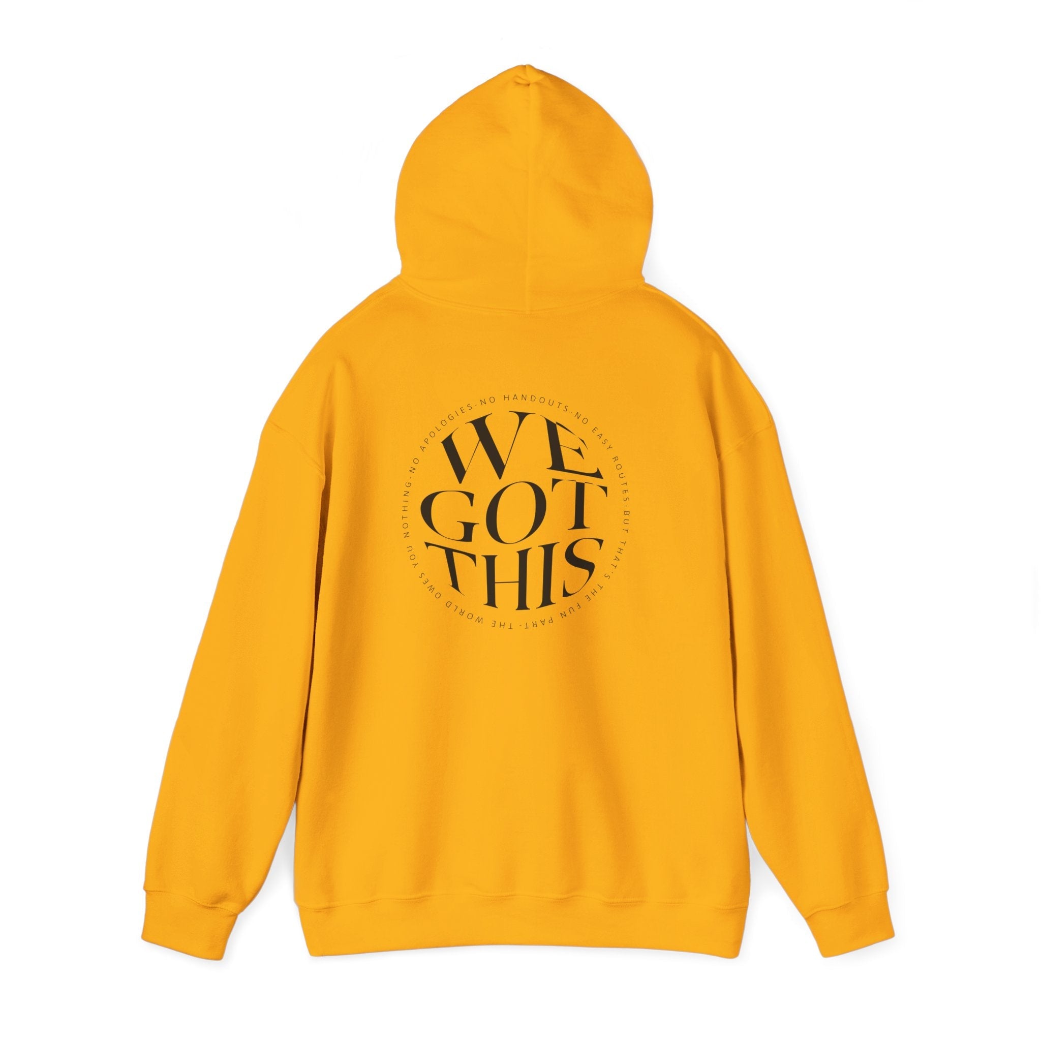 World Owes You Nothing -We Got This Hoodie Printify