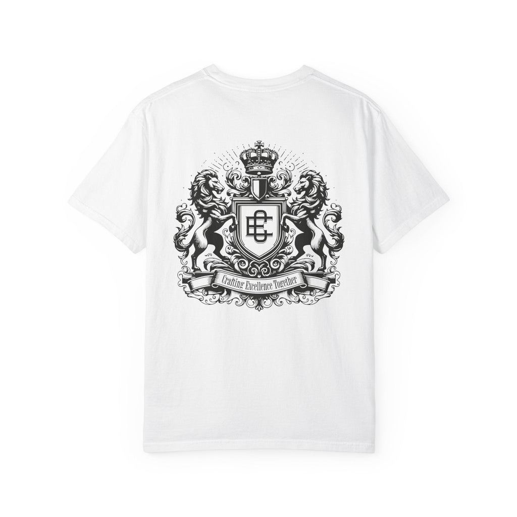 Excellence Crest Graphic T-Shirt Printify