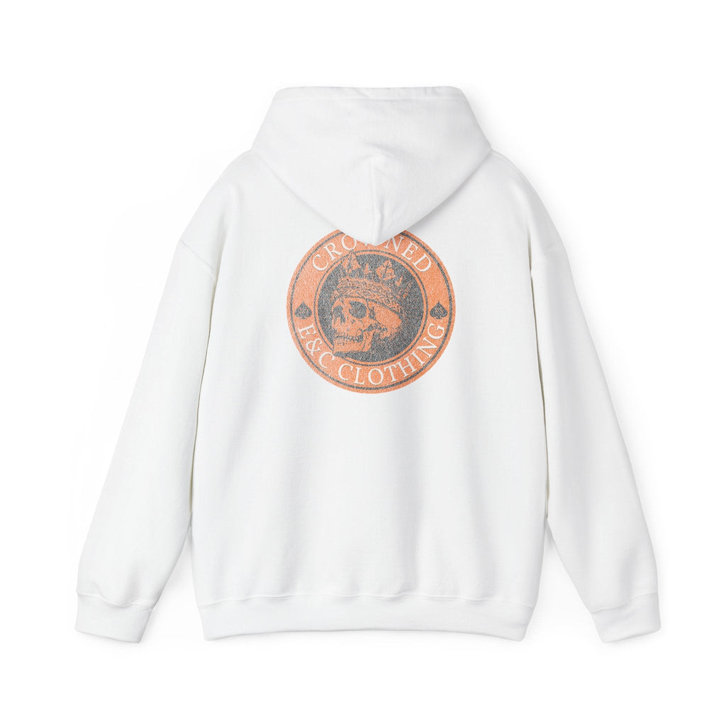 👑 Crowned E&C Clothing Skull Hoodie 👑💀 Printify